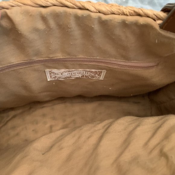 NEW Palm Tree Straw Purse by Cappelli (Straworld Inc) - Picture 4 of 4